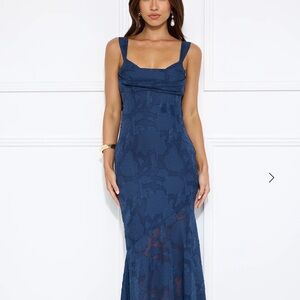 Hello Molly Navy Maxi Dress
